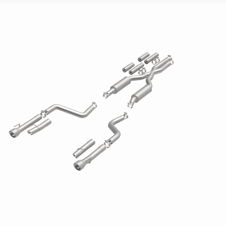 MagnaFlow Cat-Back Exhaust System 409 SS Polished 3in Quad Tips - 2017+ Dodge Charger