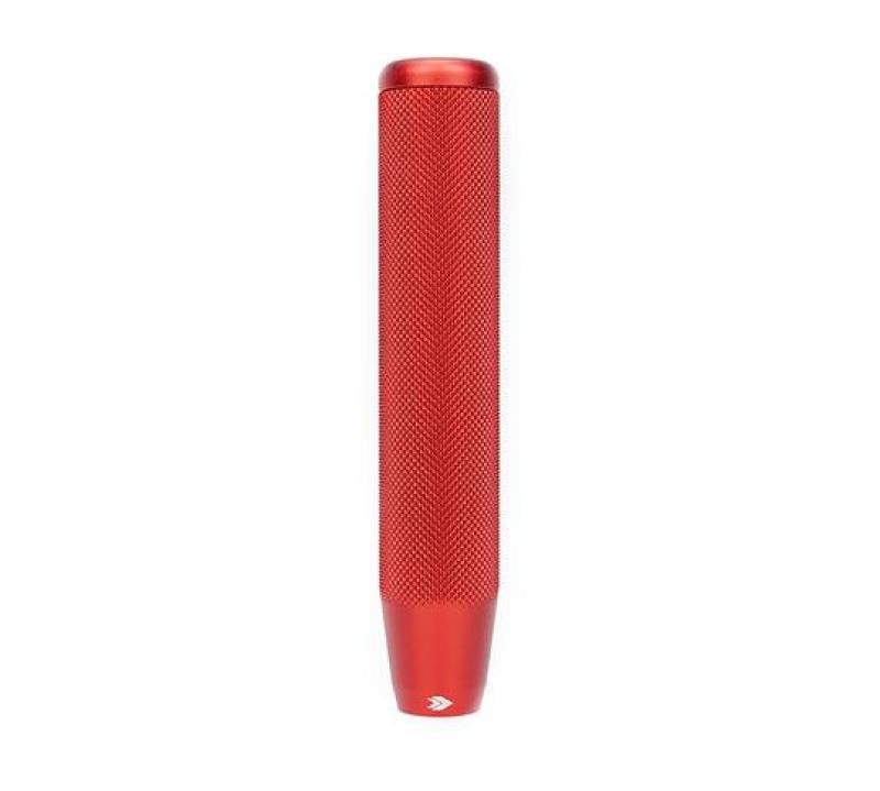 NRG Shift Knob Knurl Long Red - Compatible with Most Vehicles