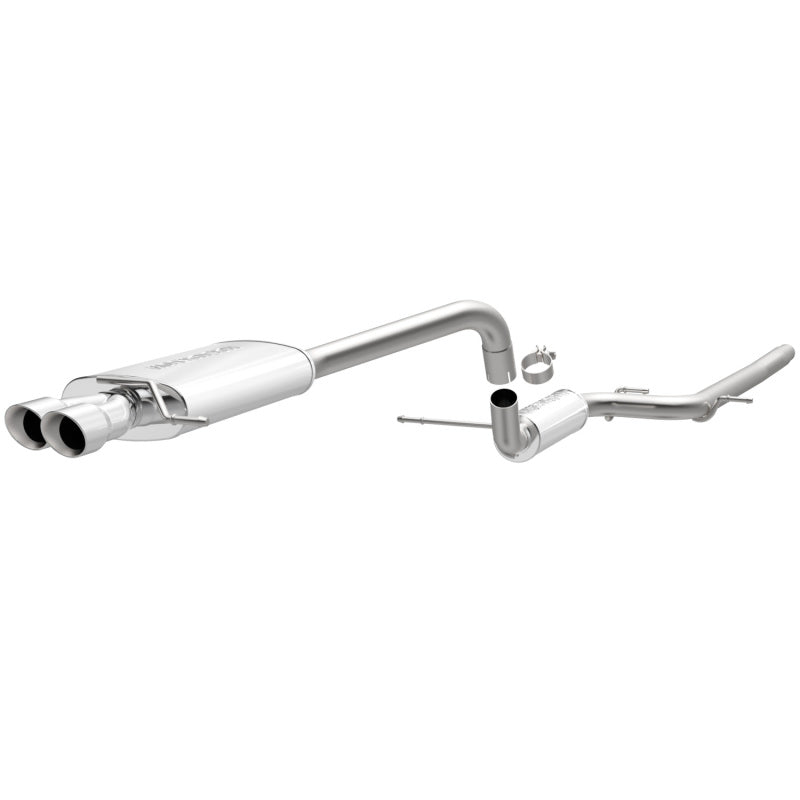 Magnaflow Performance Cat-Back Exhaust System Dual Straight Drive Side Rear Exit 11-14 VW Jetta 2.0L - OneFastShop