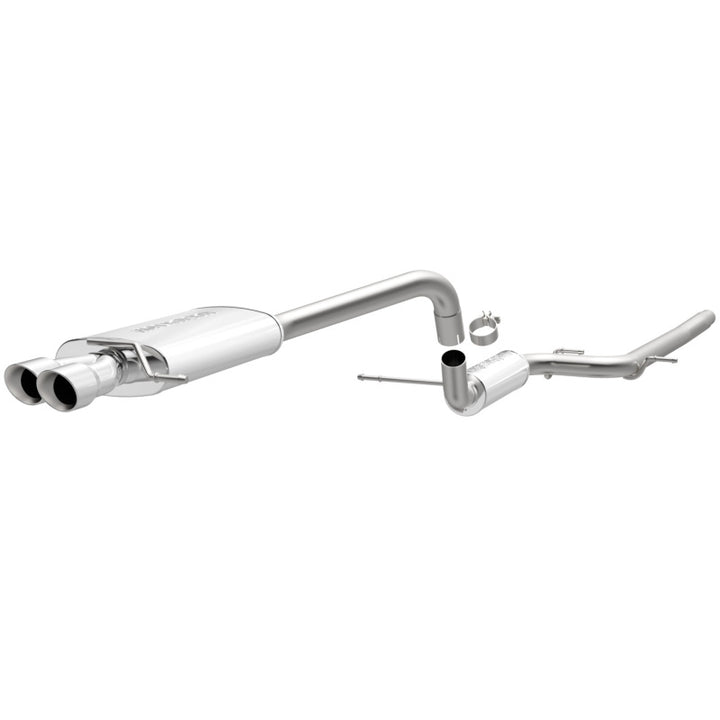 Magnaflow Performance Cat-Back Exhaust System Dual Straight Drive Side Rear Exit 11-14 VW Jetta 2.0L - OneFastShop