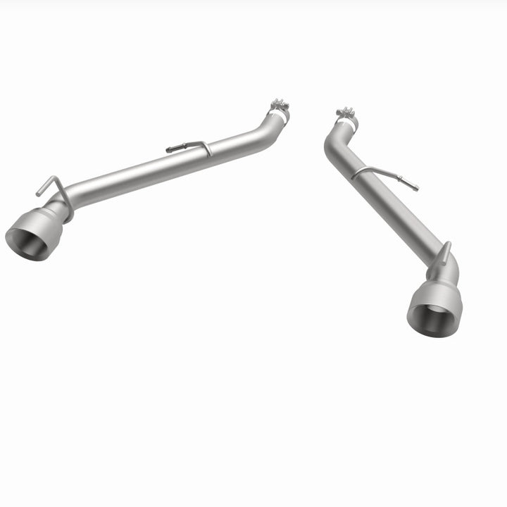 MagnaFlow Race Axle Back Exhaust System with Dual Polished Tips for 2016 Chevy Camaro 3.6L V6 - OneFastShop