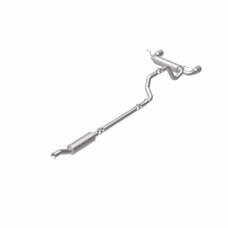 MagnaFlow 2018+ Jeep Wrangler 3.6L 409 SS Dual Split Rear Exit Polished Tips Cat-Back Exhaust - OneFastShop