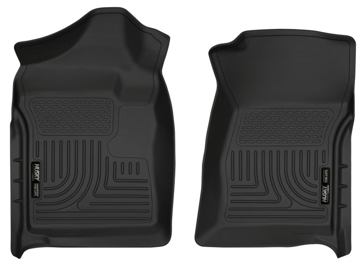 Husky Liners WeatherBeater Black Floor Liners for 07-12 Chevrolet Silverado/GMC Sierra Regular Cab