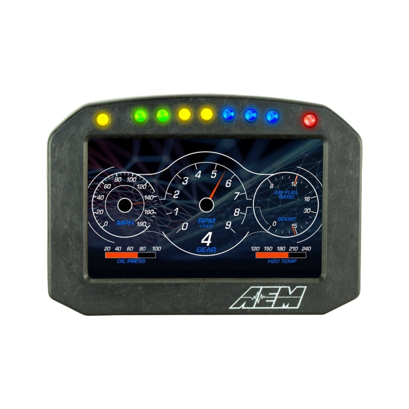 AEM Carbon Logging Flush Digital Dash Display - CD-5L, image 7