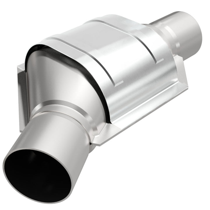 MagnaFlow Universal Catalytic Converter 2.25" Angled Inlet - Compatible with Various Vehicles - OneFastShop
