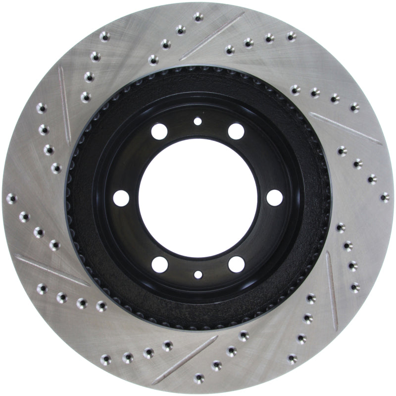 StopTech SportStop Slotted Rotors for 07-08 FJ Cruiser, 05-08 Tacoma, 03-08 4Runner 319mm Disc - OneFastShop