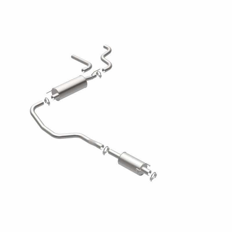 MagnaFlow BRE Exhaust Kit Complete Direct Fit Replacement for 1985–1993 Volvo 244 245 240 2.3L - OneFastShop