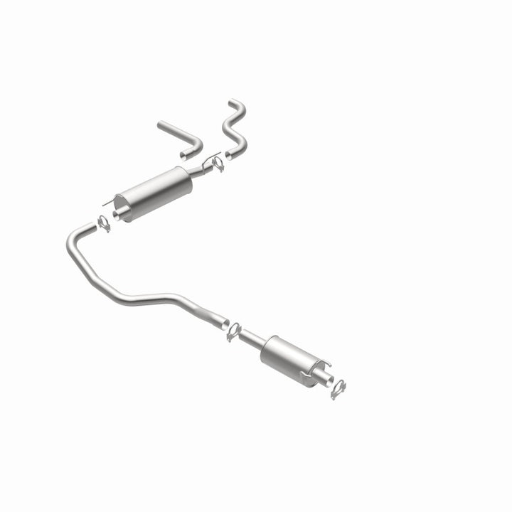 MagnaFlow BRE Exhaust Kit Complete Direct Fit Replacement for 1985–1993 Volvo 244 245 240 2.3L - OneFastShop