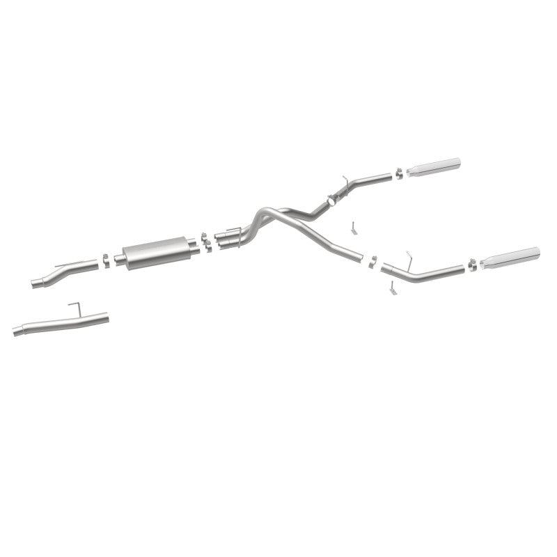 Magnaflow Exhaust System with Dual Split Rear Exit - 09 Ford F-150 EC-CC/SB