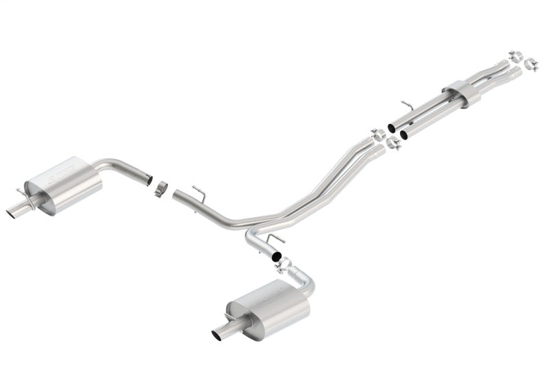 Borla Dual Split Rear Exhaust System for 2016 Ford Explorer 3.5L EcoBoost - OneFastShop