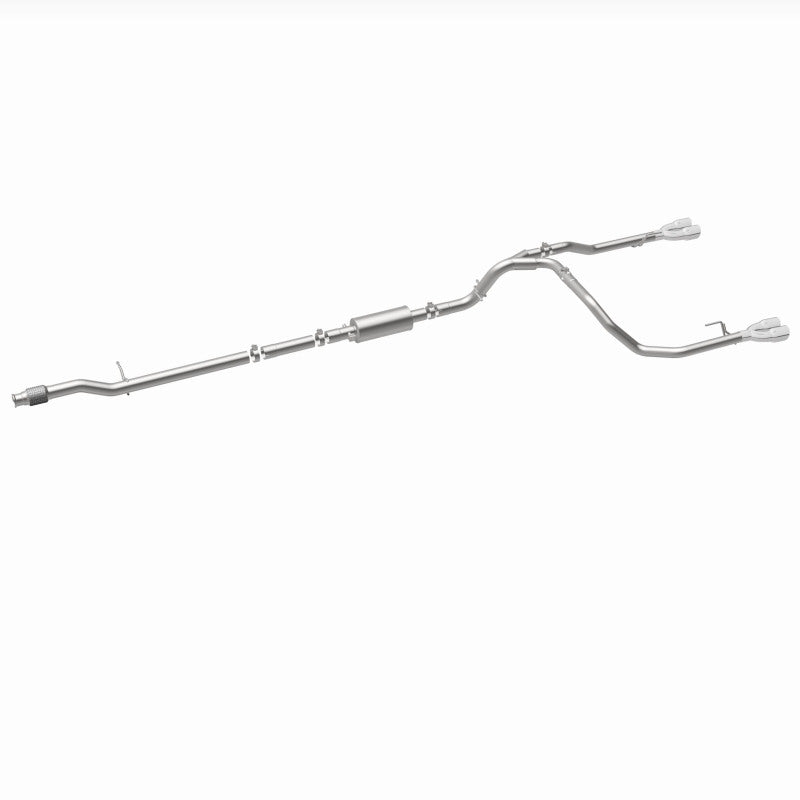 Magnaflow Street Series Quad Split Rear Exhaust for 2019-2024 Chevy Silverado 1500 V8 5.3L with Polished Tips