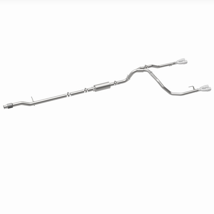 Magnaflow Street Series Quad Split Rear Exhaust for 2019-2024 Chevy Silverado 1500 V8 5.3L with Polished Tips