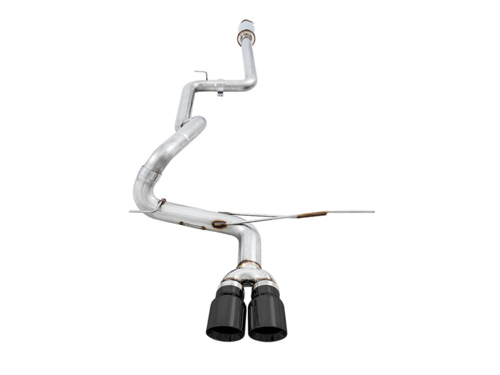 AWE Tuning Track Edition Cat-Back Exhaust for Ford Focus ST - Diamond BlackTips (2013-2018) - OneFastShop