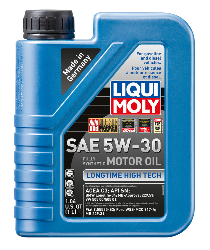 LIQUI MOLY 1L Longtime High Tech Motor Oil SAE 5W30 - Diesel Particulate Filter (DPF) - Year Make Model - OneFastShop