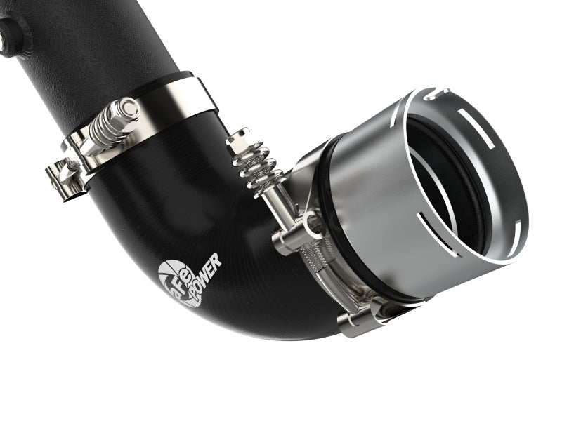 Afe BladeRunner Aluminum Hot/Cold Charge Pipe Kit - Black for 21-22 Ford Bronco L4-2.3L