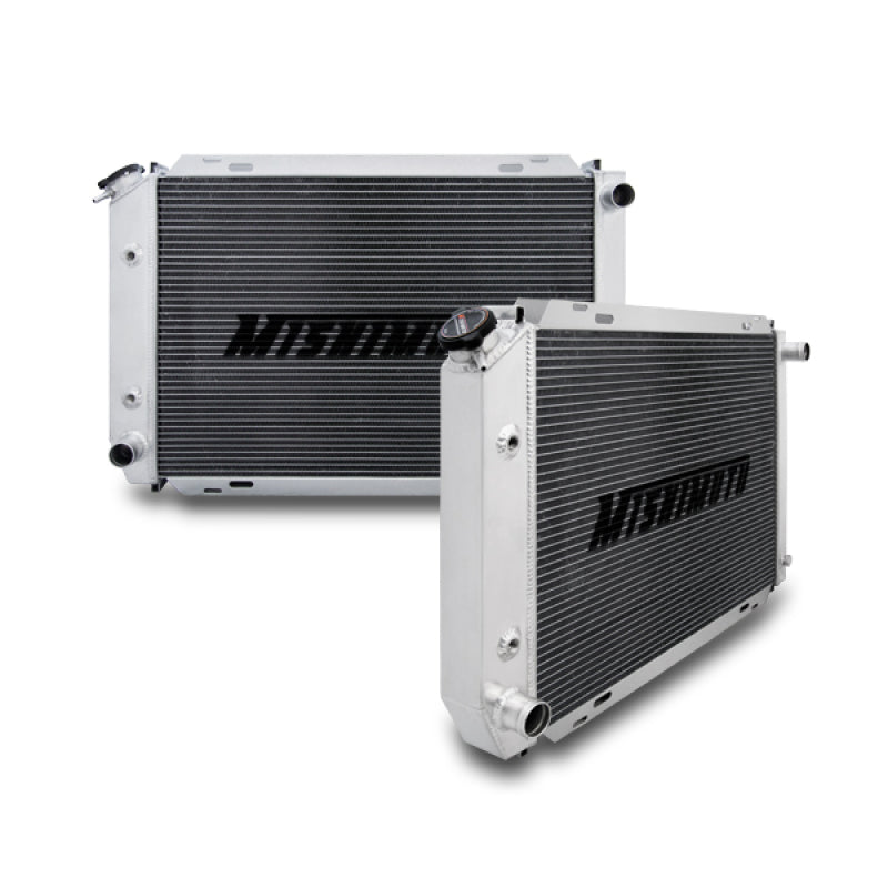 Mishimoto Dual Pass Manual Aluminum Radiator for 79-93 Ford Mustang