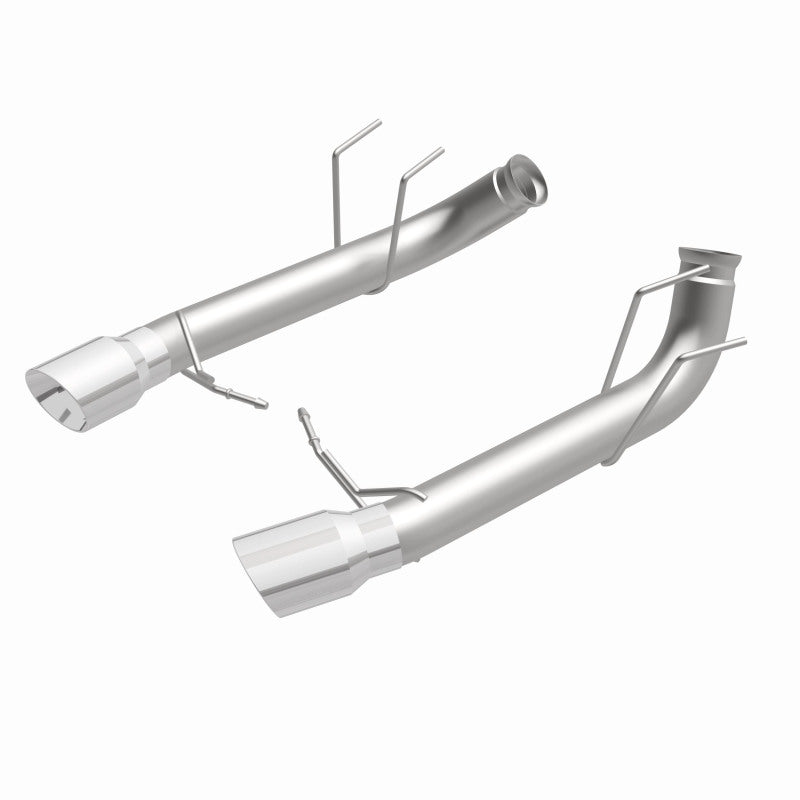 Magnaflow Dual Split Rear Exit Stainless Axle-Back Cat Back Exhaust Competition for 2013-2014 Ford Mustang GT Boss 302 - OneFastShop