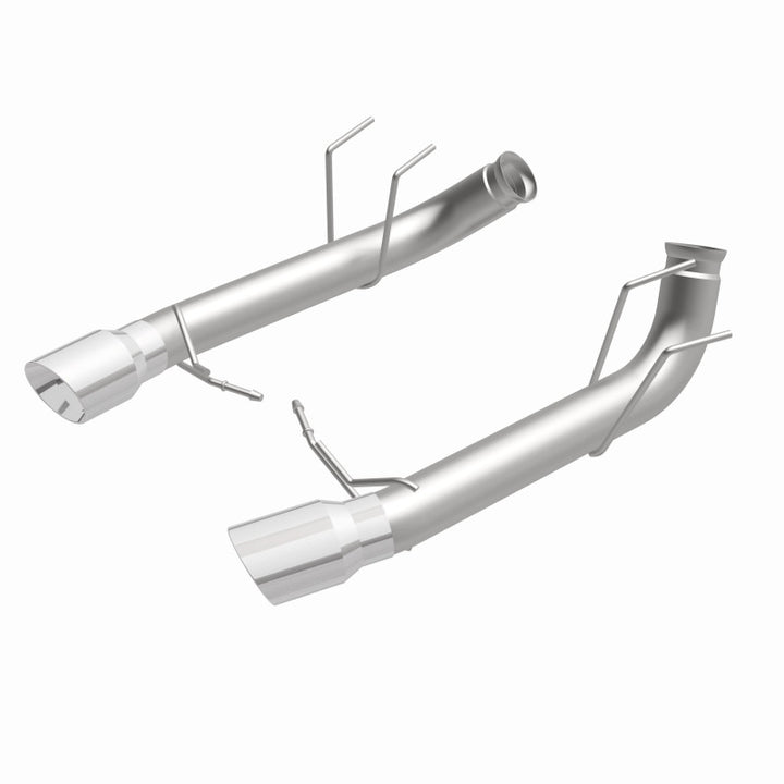 Magnaflow Dual Split Rear Exit Stainless Axle-Back Cat Back Exhaust Competition for 2013-2014 Ford Mustang GT Boss 302 - OneFastShop