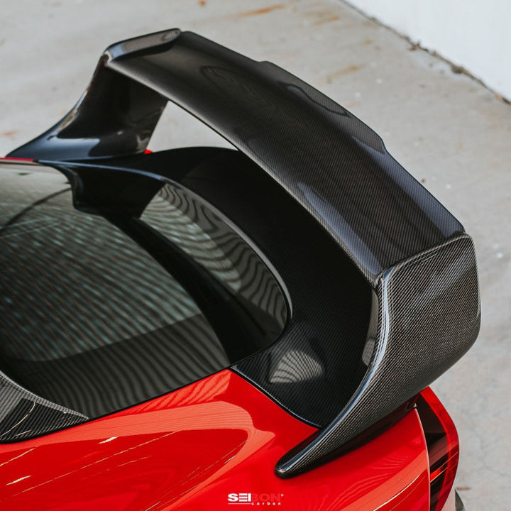 Seibon Carbon Fiber Rear Spoiler for 2020 Toyota Supra TD-Style