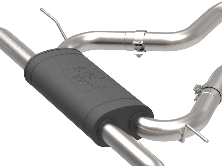 AFe Vulcan Series 2 1/2in 304 SS Cat-Back Exhaust Ford Edge ST V6 2.7L(tt)