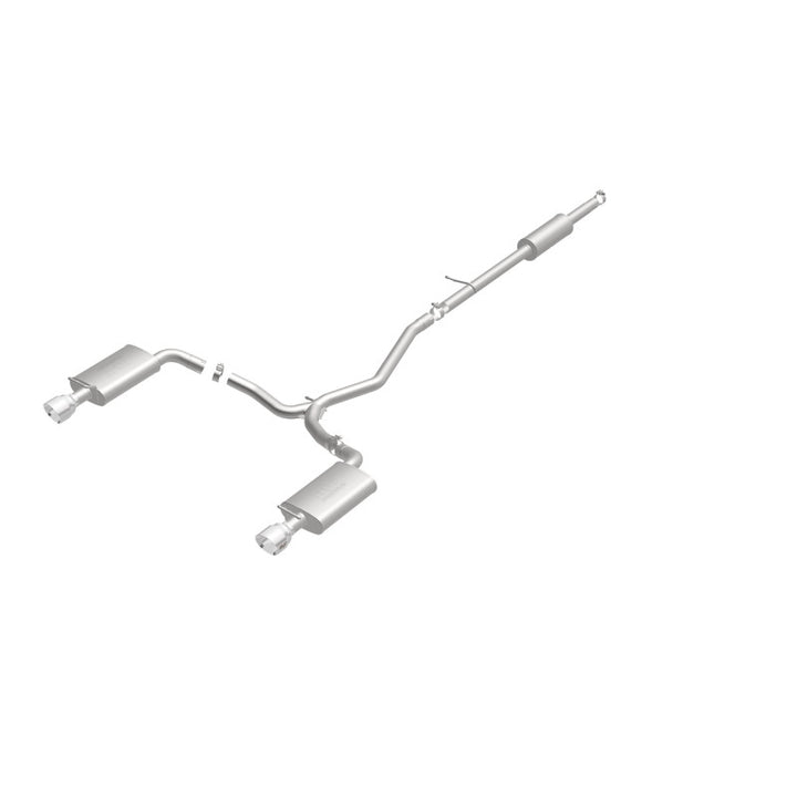 Magnaflow Street Series Cat-Back Exhaust 2.5in Dual Outlet - 2016 Ford Explorer 3.5L V6 - OneFastShop