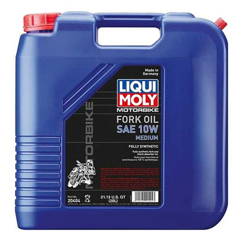 LIQUI MOLY Motorbike Fork Oil 10W Medium - 20L