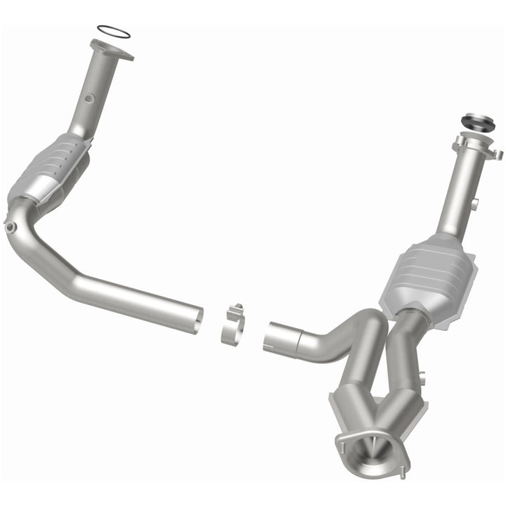 MagnaFlow Dual Catalytic Converter Assembly - Cadillac Escalade / Chevy Avalanche 5.3L (02-06) - OneFastShop