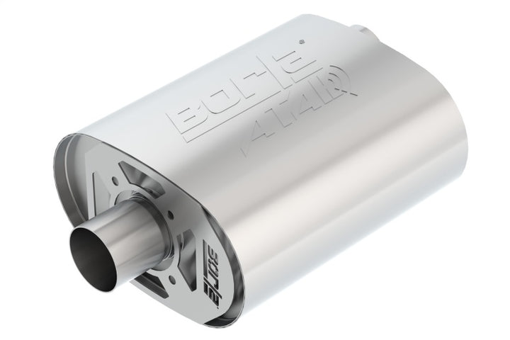 Borla CrateMuffler with ATAK Sound for Ford 5.0L Coyote - 2.5in Offset/Center Muffler - OneFastShop
