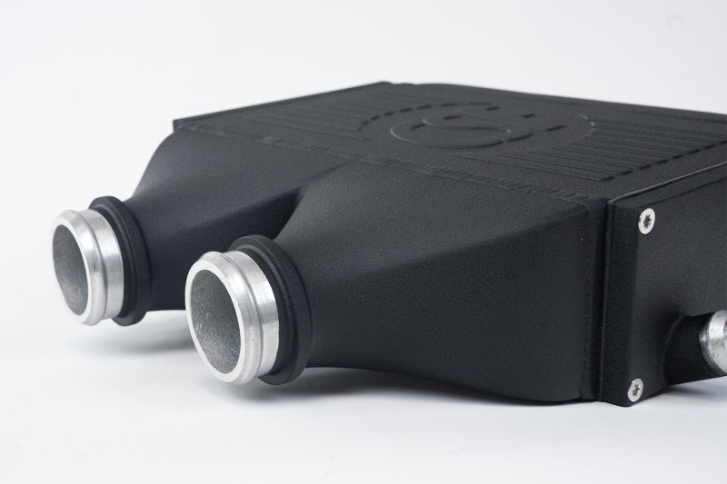 CSF Top Mount Charge-Air-Cooler Crinkle Black for 2014+ BMW M3/M4 (F8X)