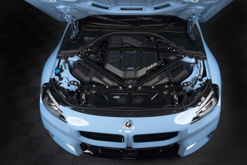 Dinan Carbon Fiber Engine Cover BMW M2/M3/M4 S58 2021-2026 - Matte Twill with Gloss Accents, image 10
