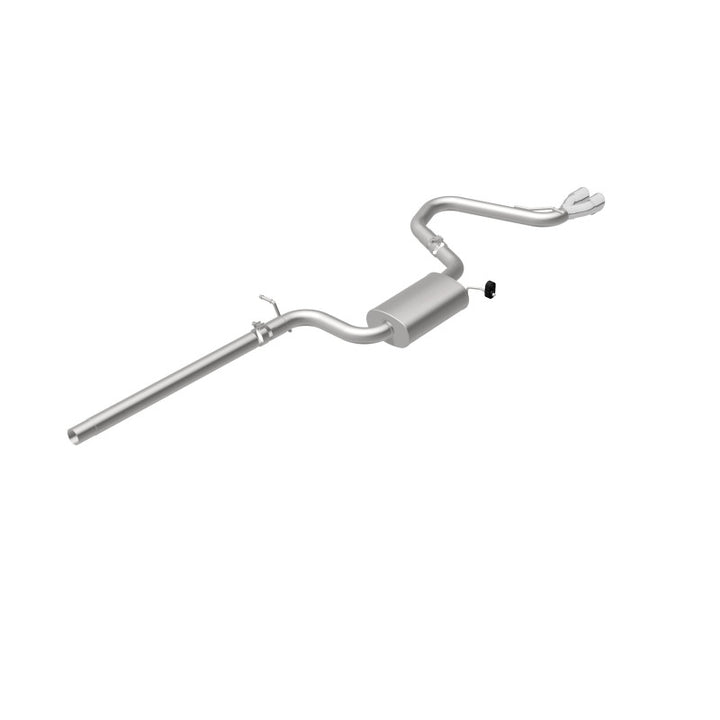 Magnaflow Cat-Back Exhaust System 2015 Volkswagen Golf 1.8L Dual Driver Side Exit 2.5in Polished Tips - OneFastShop