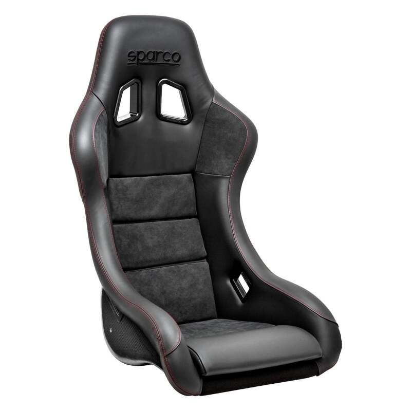 Sparco QRT-C Performance Carbon Racing Seat - Size Large - Black/Red, image 2