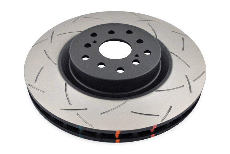 DBA Front Slotted 4000 Series Rotor 10 Stud Hole High Carbon Heat Treated for 04-12 Subaru STi 2017 Subaru BRZ Performance Package