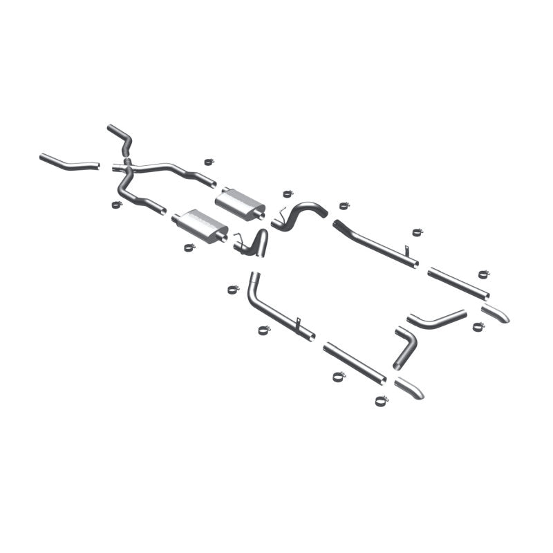 MagnaFlow Street Series Exhaust System for 55-57 Chevy Bel-Air - OneFastShop