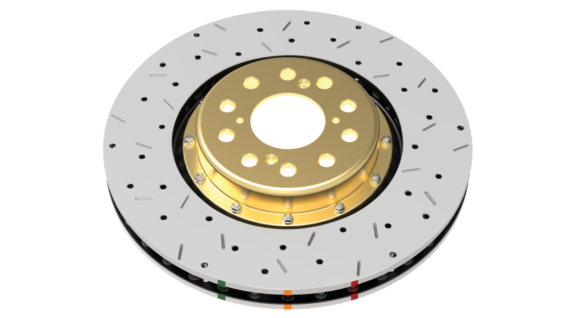 DBA 5000 Series 2-Piece Rotors Drilled And Slotted for 2009+ Nissan 370Z Sport
