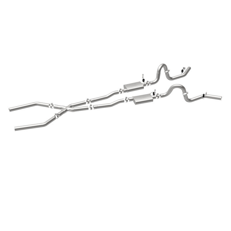 MagnaFlow Street Series Exhaust System 3inch for 68-72 GM A-Body - OneFastShop