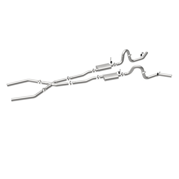 MagnaFlow Street Series Exhaust System 3inch for 68-72 GM A-Body - OneFastShop