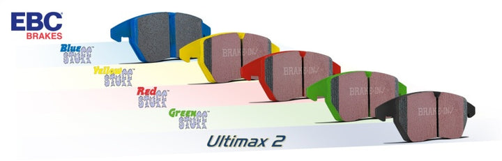 EBC 05-06 Mercedes-Benz G55 AMG 5.4 Supercharged Yellowstuff Rear Brake Pads