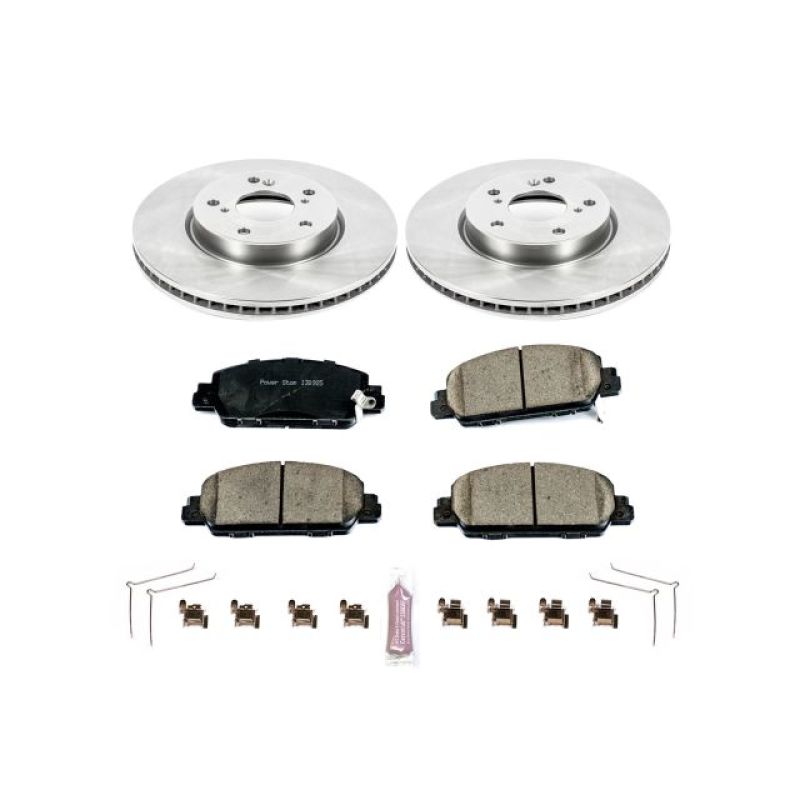 PowerStop Front Autospecialty Brake Kit for 13-19 Honda Accord - OneFastShop