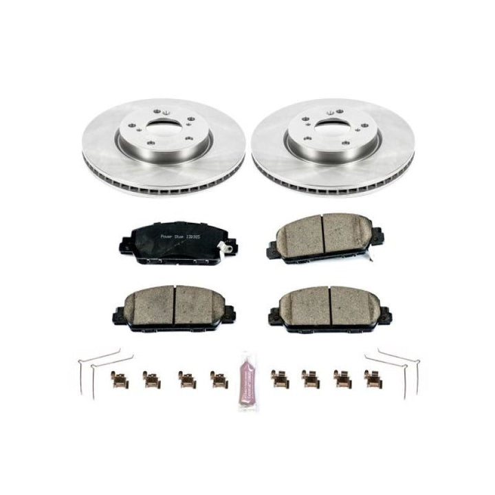 PowerStop Front Autospecialty Brake Kit for 13-19 Honda Accord - OneFastShop