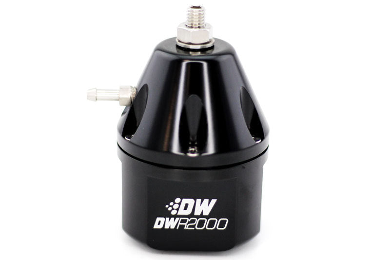 DeatschWerks Adjustable Fuel Pressure Regulator DWR2000 - Black