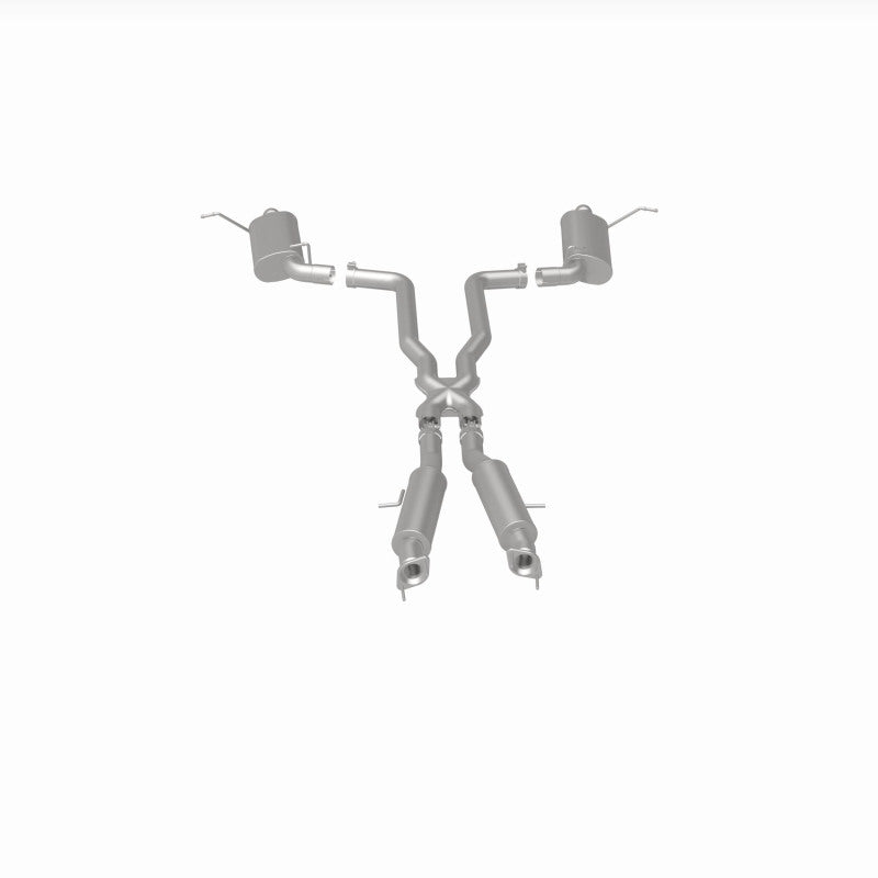 MagnaFlow Stainless Cat Back Exhaust System - Jeep Grand Cherokee V8 6.4L Dual Split Rear Exit