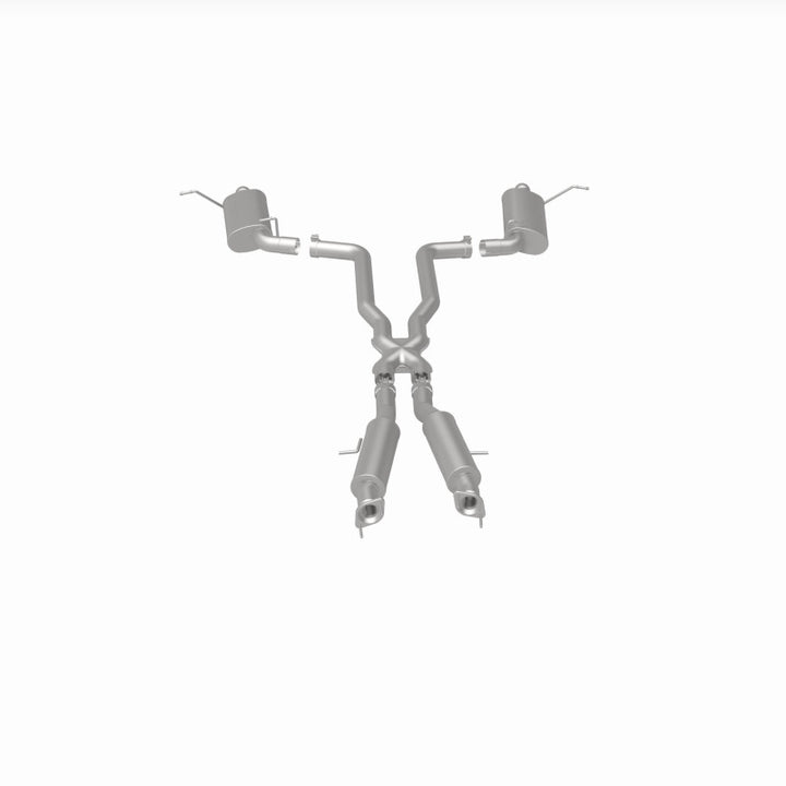 MagnaFlow Stainless Cat Back Exhaust System - Jeep Grand Cherokee V8 6.4L Dual Split Rear Exit