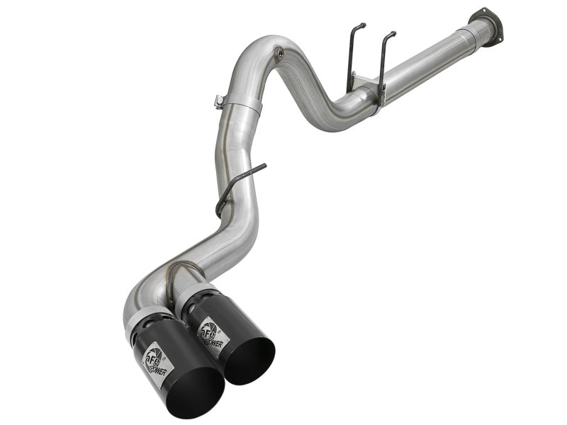 aFe Rebel XD 4 in. DPF-Back Exhaust for 2017–2018 Ford 6.7L with Dual Tips - OneFastShop