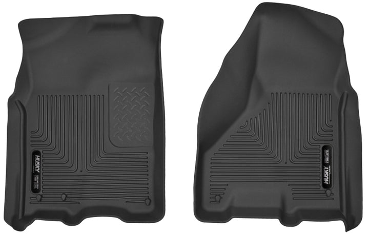 Husky Liners X-Act Contour Black Front Floor Liners for 12-13 Dodge Ram 1500/12 2500 & 3500 - OneFastShop