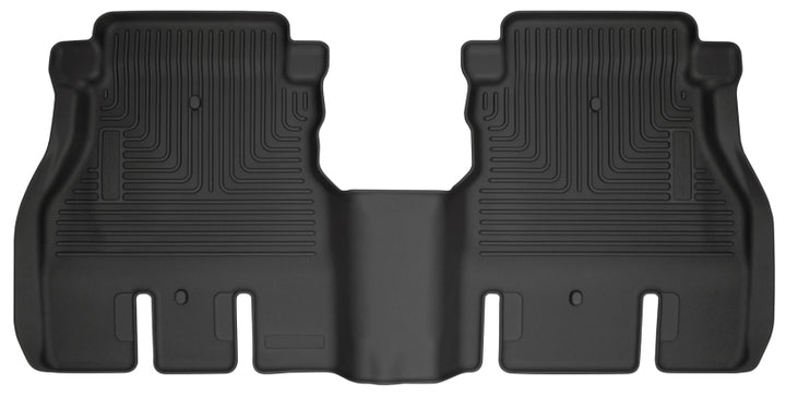 Husky Liners WeatherBeater Black Floor Liners - Jeep Wrangler JLU (19-24) - OneFastShop