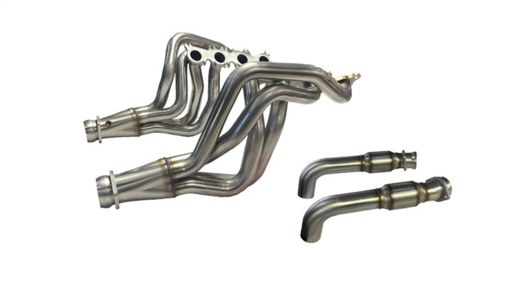 Kooks 2024 SS Headers for Mustang GT/D.H. 5.0L 4V with 2 in. x 3 in. H.O Green Catted Connection Pipe - OneFastShop