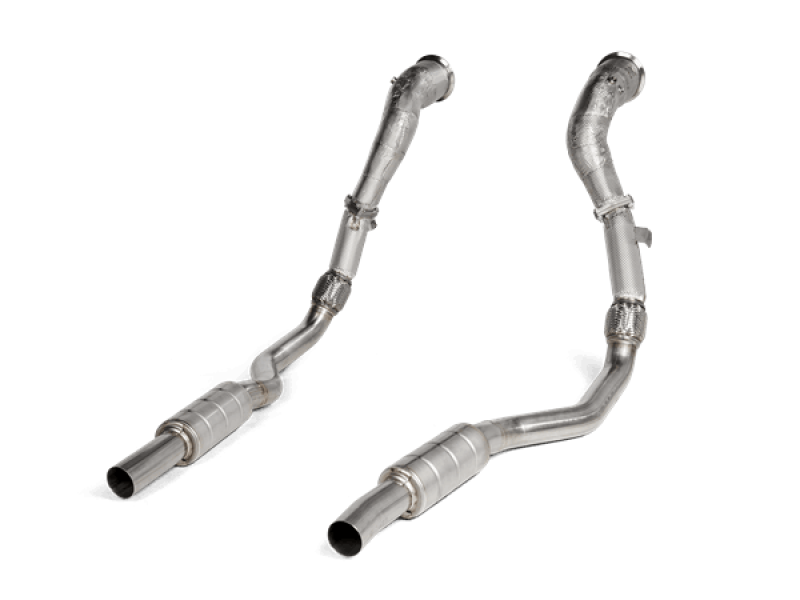 Akrapovic Downpipe with Link Pipe Set for 2020 Audi RS6 Avant (C8) - OneFastShop