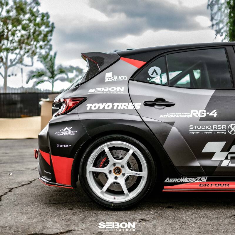 Seibon MB-Style Carbon Fiber Rear Lip for 2023+ Toyota GR Corolla - OneFastShop