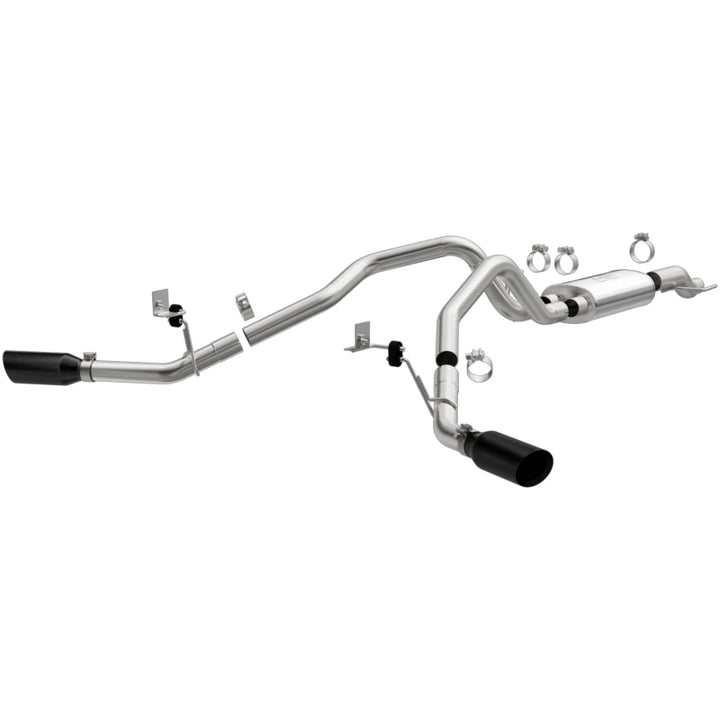 Magnaflow Cat-Back Performance Exhaust System for 2020 Ford F-150 V8 5.0L with Aggressive Sound and Dual Split Rear Exit - OneFastShop